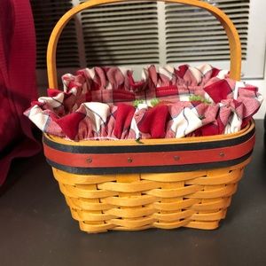 Longaberger strawberry basket